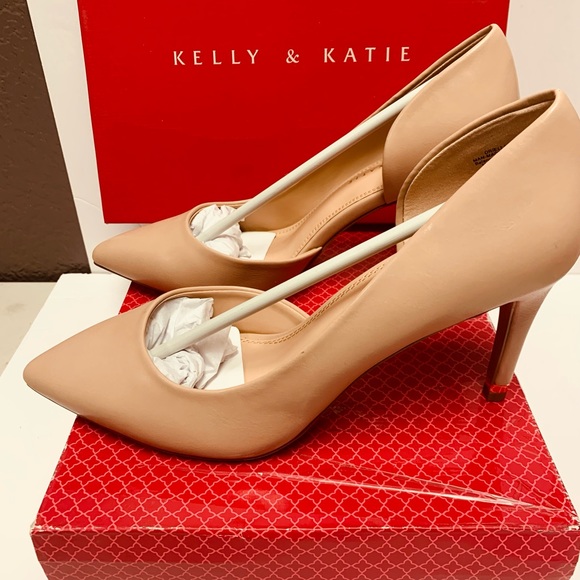 Womens Kelly & Katie Driella Natural Heels Size 10 - Picture 8 of 8
